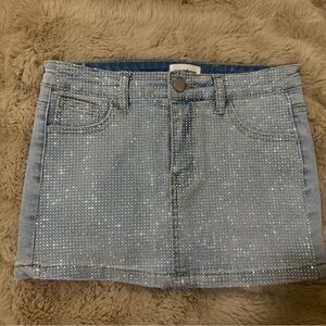 superdown mini skirt size xs